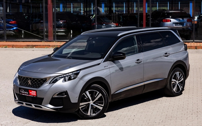 Peugeot 5008 cena 95900 przebieg: 165116, rok produkcji 2019 z Ryn małe 781